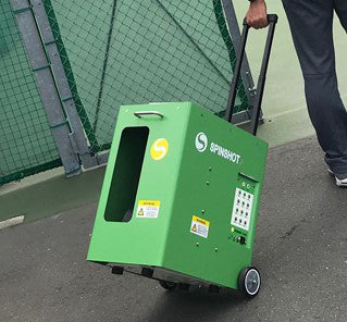 テニス球出しマシン スマホコントロール スピンショット・プレーヤー SPINSHOT Player 日本正規取扱品