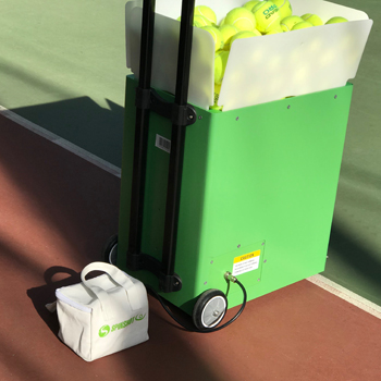 オプション品 テニスマシンSPINSHOT 外付けバッテリーキット