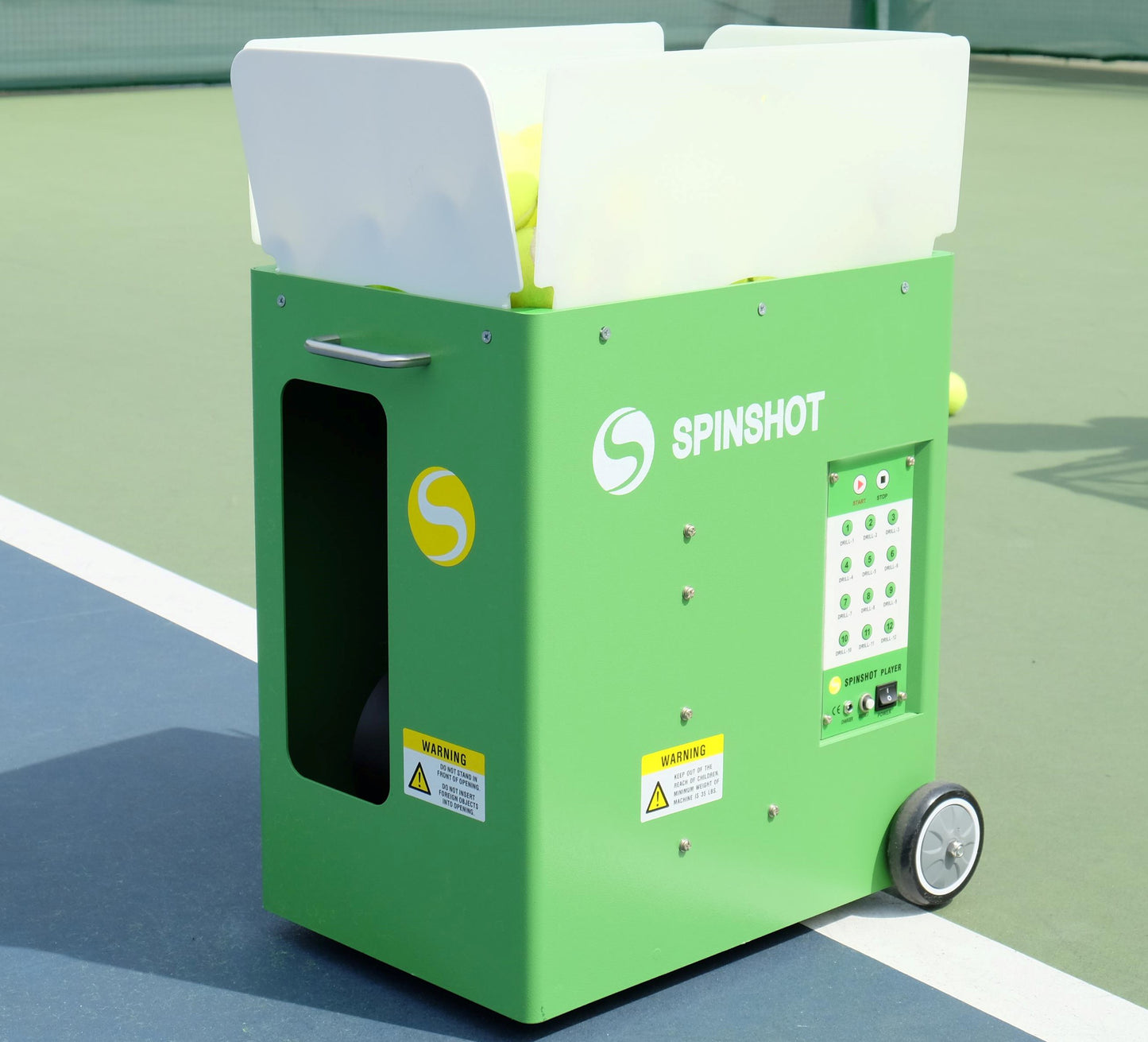 テニス球出しマシン スマホコントロール スピンショット・プレーヤー SPINSHOT Player 日本正規取扱品