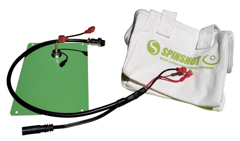 オプション品 テニスマシンSPINSHOT 外付けバッテリーキット